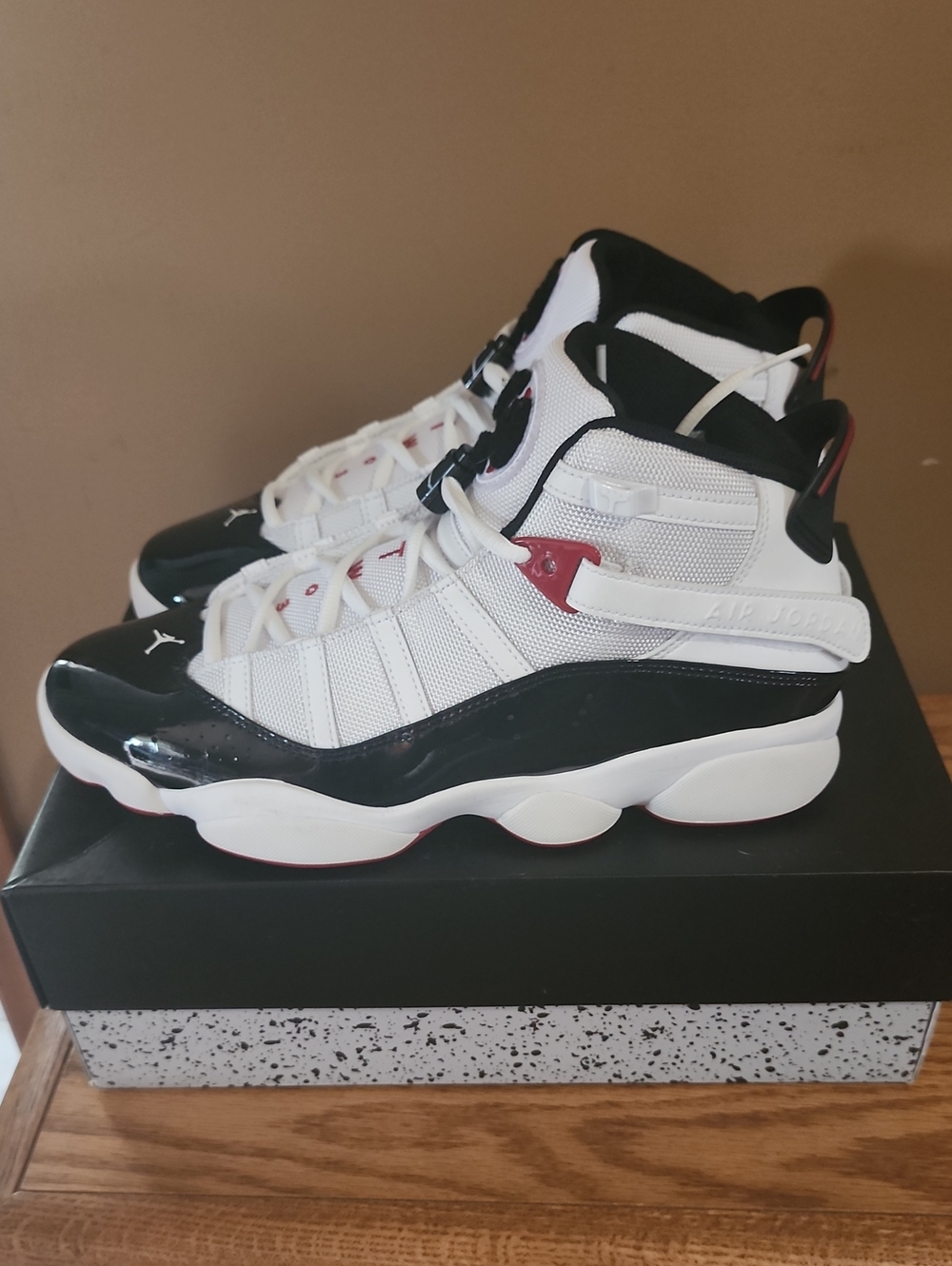 NIKE AIR JORDAN 6 RINGS MENS BASKETBALL SNEAKERS